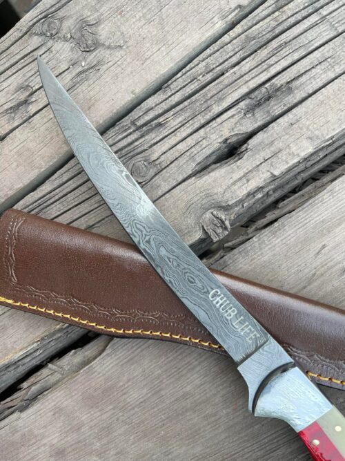 Chub Life Filet Knife with engraving
